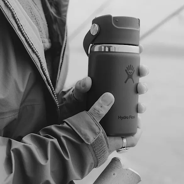 Termoska Hydro Flask 12 oz Travel Mug Flip Sip Cap black - 3