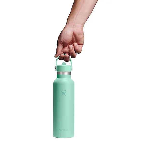Vacuum Flask Hydro Flask 21 oz Standard Flex Straw Cap mermaid green - 3