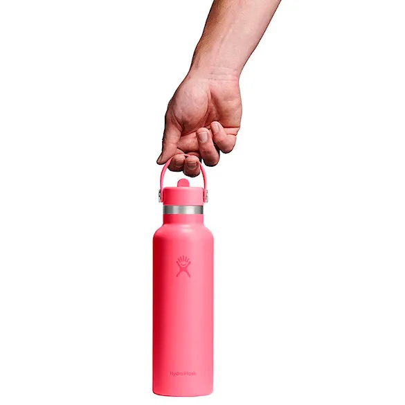 Vacuum Flask Hydro Flask 21 oz Standard Flex Straw Cap popstar pink - 3