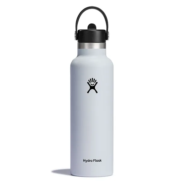 Vacuum Flask Hydro Flask 21 oz Standard Flex Straw Cap white - 1