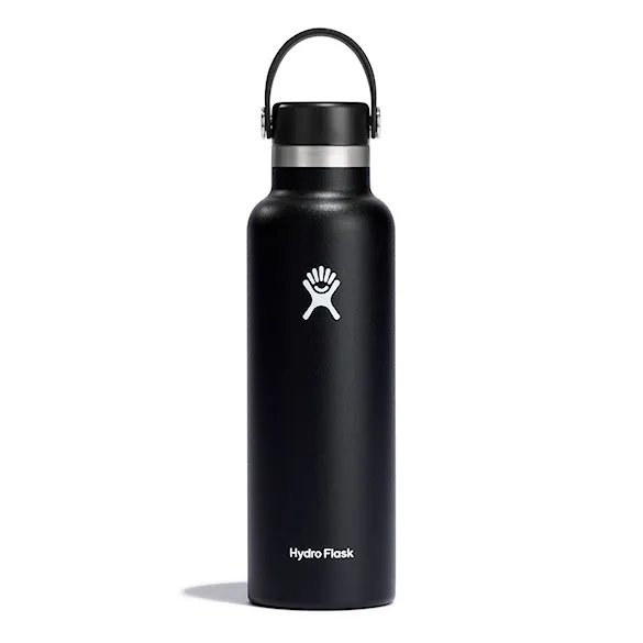 Vacuum Flask Hydro Flask 21 oz Standard Mouth Flex Cap black - 1