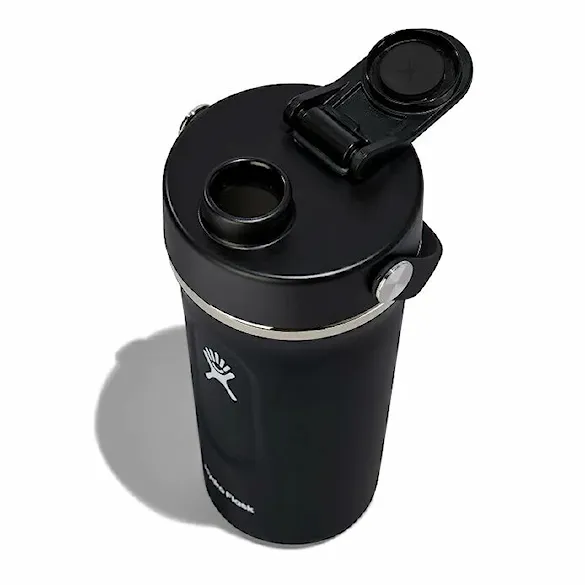 Vacuum Flask Hydro Flask 24 oz Insulated Shaker Bottle black - 3