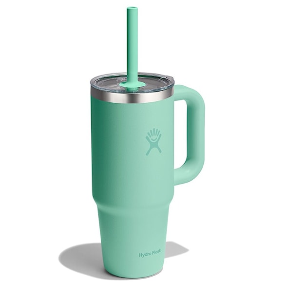 Termoska Hydro Flask 24 oz Travel Tumbler Clear Lid mermaid green - 3