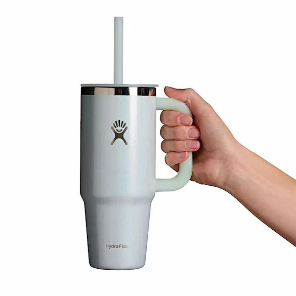 Vacuum Flask Hydro Flask 24 oz Travel Tumbler glimmer blue - 3