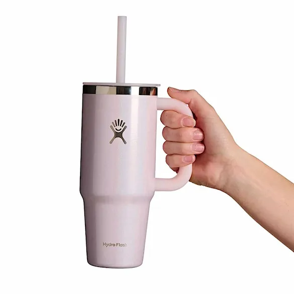 Vacuum Flask Hydro Flask 24 oz Travel Tumbler glimmer pink - 3