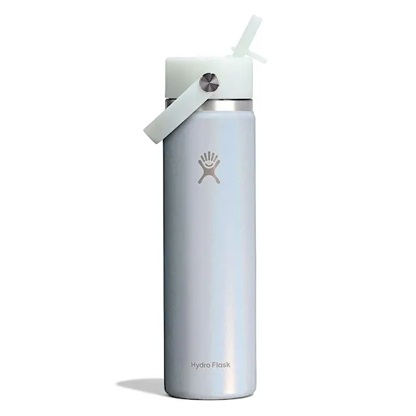 Vacuum Flask Hydro Flask 24 oz Wide Flex Straw Cap glimmer blue - 1