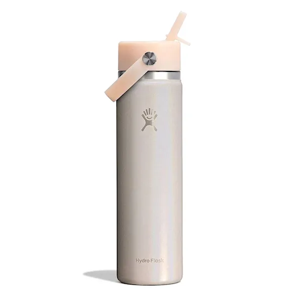 Vacuum Flask Hydro Flask 24 oz Wide Flex Straw Cap glimmer cream - 1