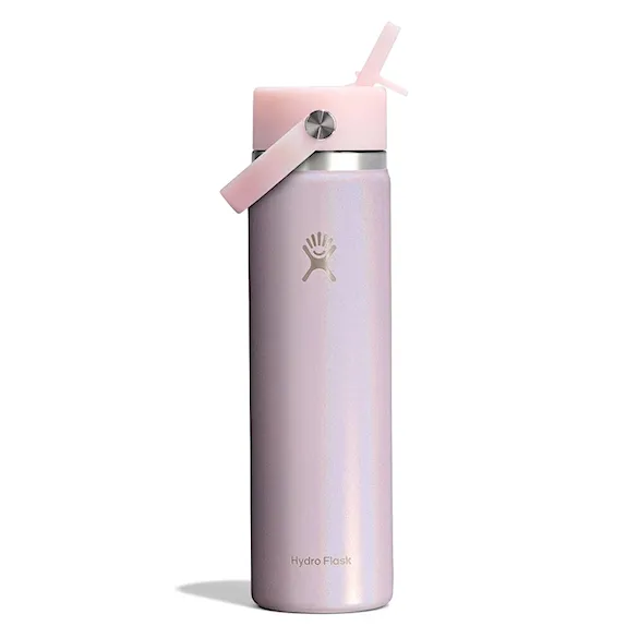 Vacuum Flask Hydro Flask 24 oz Wide Flex Straw Cap glimmer pink - 1