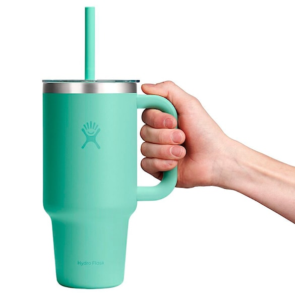 Termoska Hydro Flask 32 oz Travel Tumbler Clear Lid mermaid green - 4