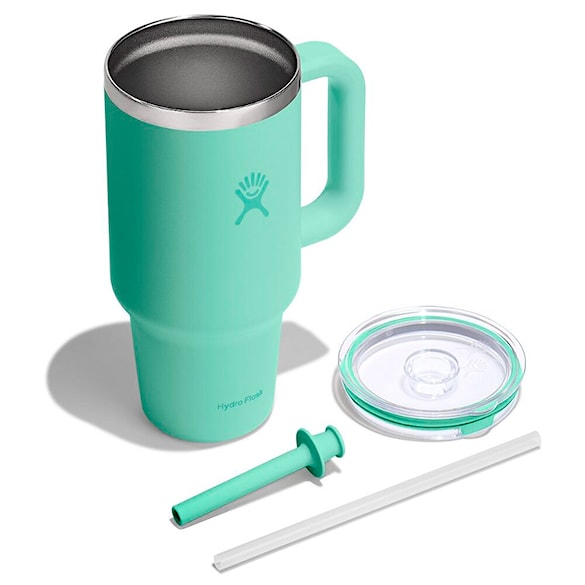 Termoska Hydro Flask 32 oz Travel Tumbler Clear Lid mermaid green - 5