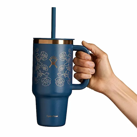 Vacuum Flask Hydro Flask 32 oz Travel Tumbler western dark blue - 3