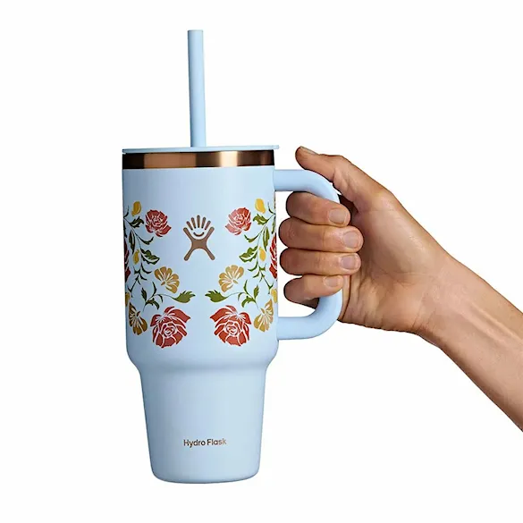 Vacuum Flask Hydro Flask 32 oz Travel Tumbler western light blue - 3