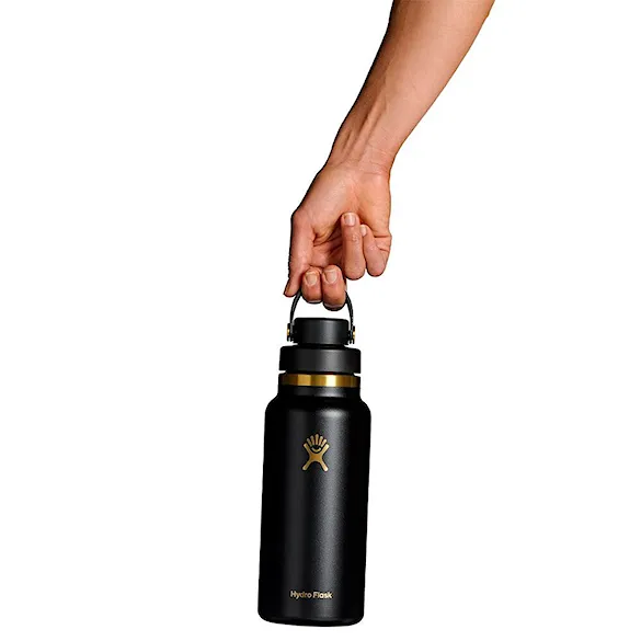 Vacuum Flask Hydro Flask 32 oz Wide Flex Chug Cap black tie - 3