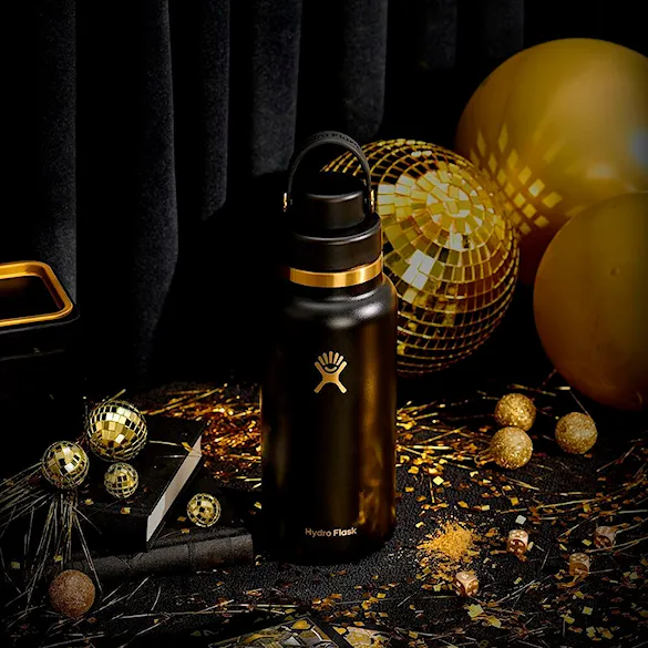 Vacuum Flask Hydro Flask 32 oz Wide Flex Chug Cap black tie - 4