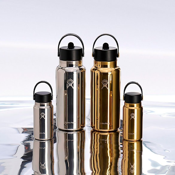 Thermos Hydro Flask 32 oz Wide Flex Straw Bottle gold - 5
