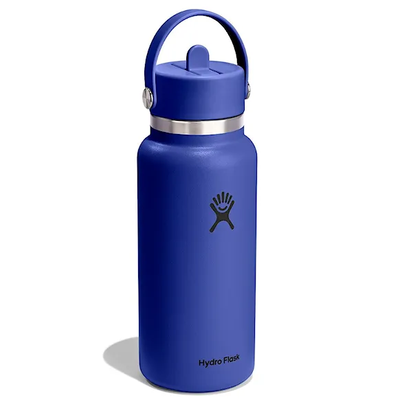 Vacuum Flask Hydro Flask 32 oz Wide Flex Straw Cap capri blue - 2
