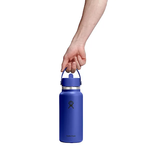 Vacuum Flask Hydro Flask 32 oz Wide Flex Straw Cap capri blue - 3