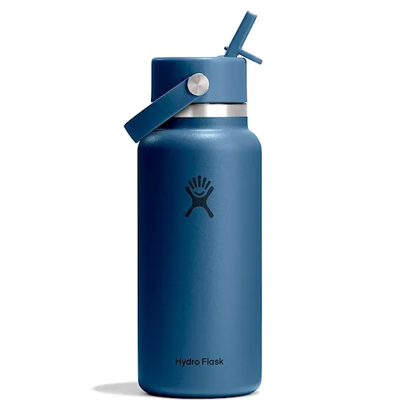 Vacuum Flask Hydro Flask 32 oz Wide Flex Straw Cap harbor blue - 1