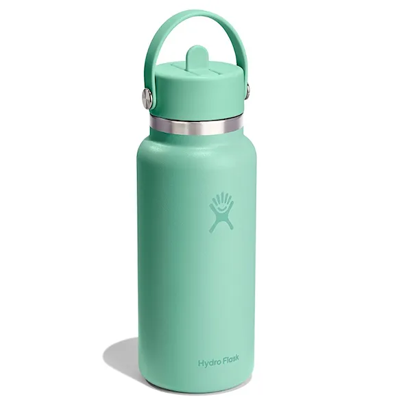 Vacuum Flask Hydro Flask 32 oz Wide Flex Straw Cap mermaid green - 2