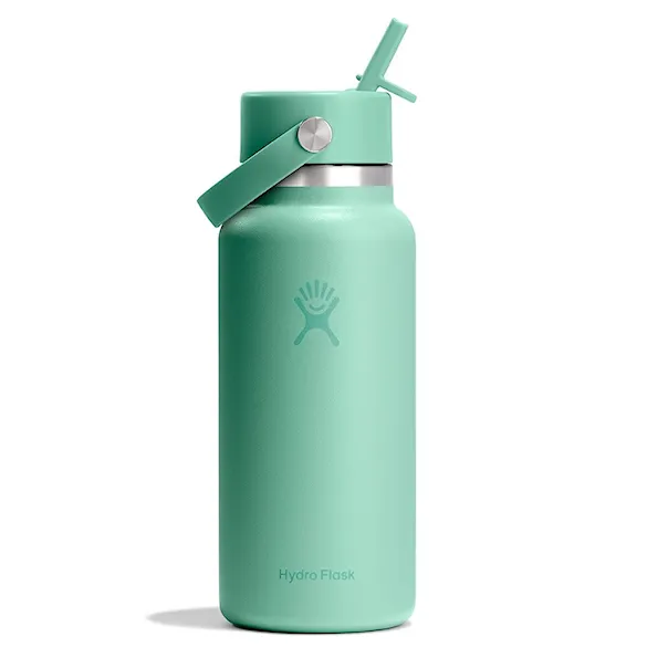 Vacuum Flask Hydro Flask 32 oz Wide Flex Straw Cap mermaid green - 1
