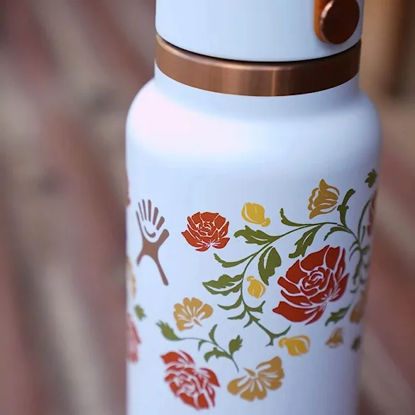 Vacuum Flask Hydro Flask 32 oz Wide Flex Straw Cap western light blue - 4