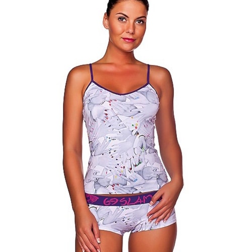 Tílko 69Slam Top Hand Loose purple 2012 - 1