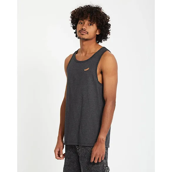 Podkoszulek Volcom Pistol Stone HTH TT heather black 2026 - 2