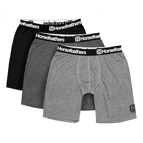 Boxer Shorts Horsefeathers Dynasty Long 3 Pack assorted - 1