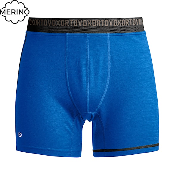 Trenírky ORTOVOX 185 Rock'n'wool Boxer blue note 2026 - 1