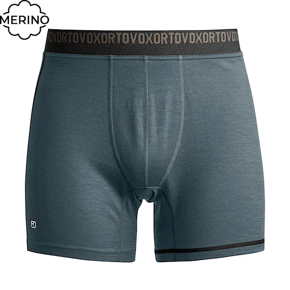 Boxer Shorts ORTOVOX 185 Rock'n'wool Boxer dark arctic grey 2026 - 1