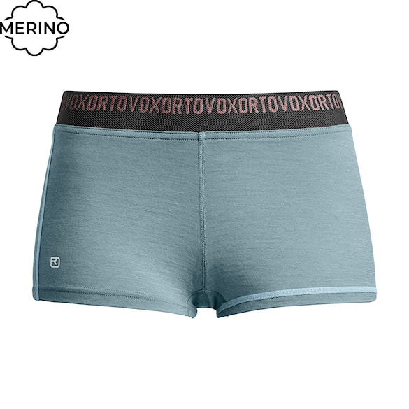 Trenírky ORTOVOX Wms 185 Rock'n'wool Hot Pants icy shore 2026 - 1