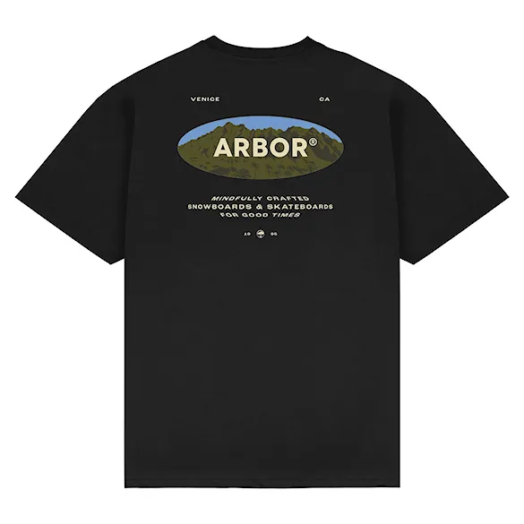 Koszulka Arbor Mountain Craft black 2026 - 1