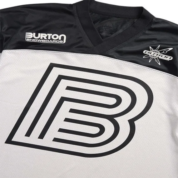 Koszulka Burton B Ss Jersey Shirt stout white/true black 2026 - 5