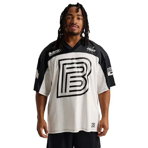 Koszulka Burton B Ss Jersey Shirt stout white/true black 2026 - 1