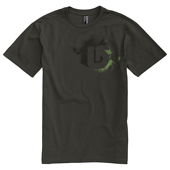 Tričko Burton Bleed trench green - 1