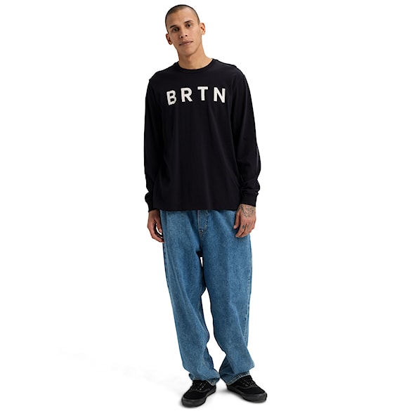 Tričko Burton BRTN LS true black 2025 - 5