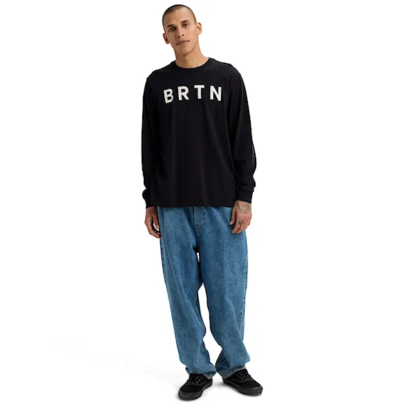 Tričko Burton BRTN LS true black 2025 - 5