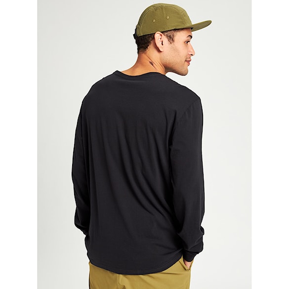 Tričko Burton BRTN LS true black 2024 - 2