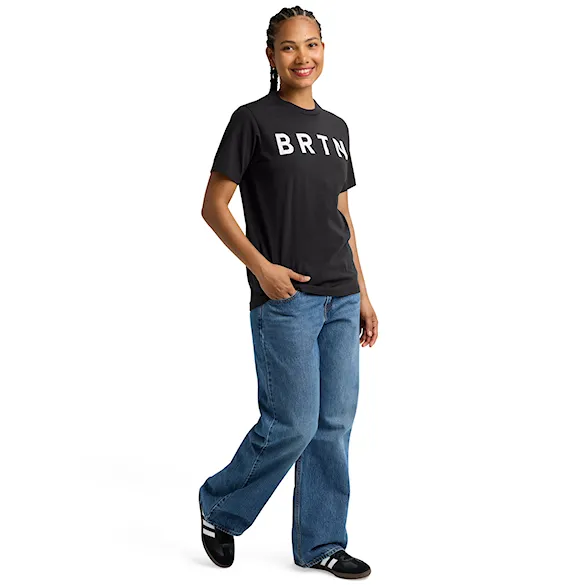 Koszulka Burton BRTN SS true black 2025 - 5