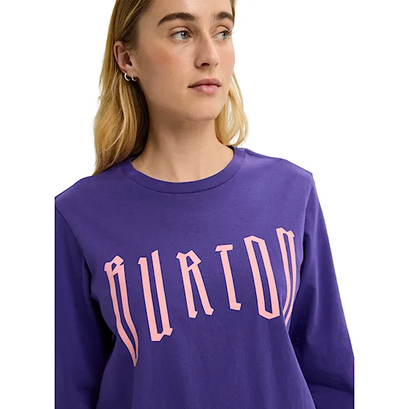 Tričko Burton Chinclip LS prism violet 2025 - 4