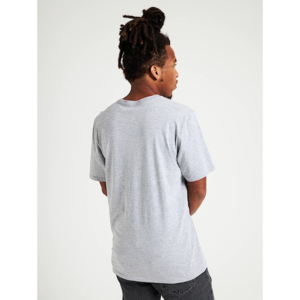 Tričko Burton Classic SS gray heather 2024 - 2