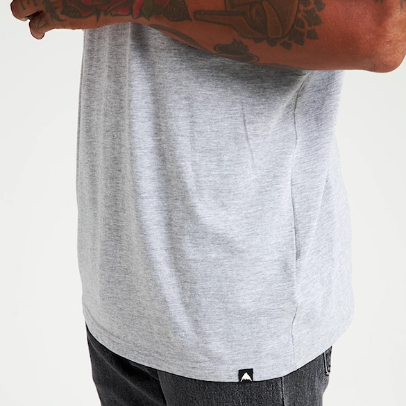 Tričko Burton Classic SS gray heather 2024 - 4