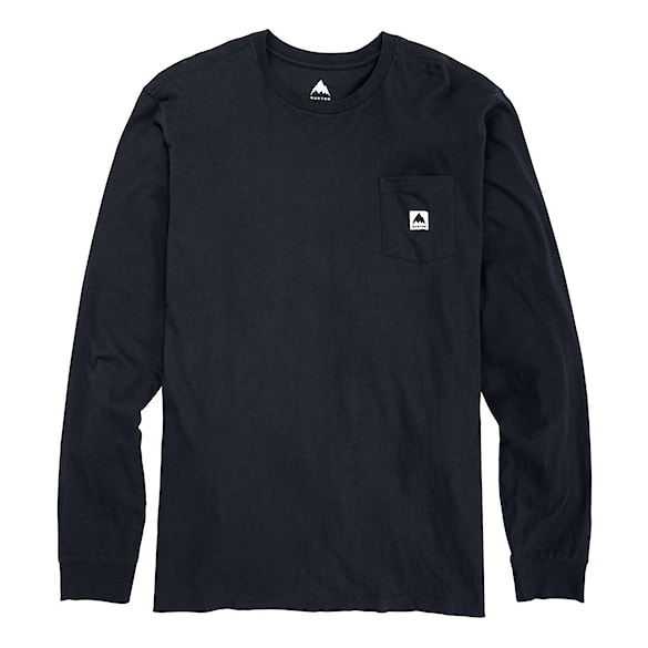 Tričko Burton Colfax LS true black 2024 - 3