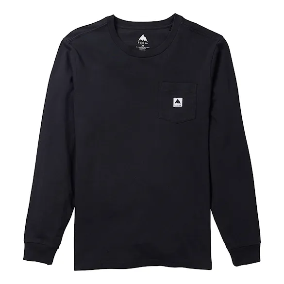 Tričko Burton Colfax LS true black 2026 - 1