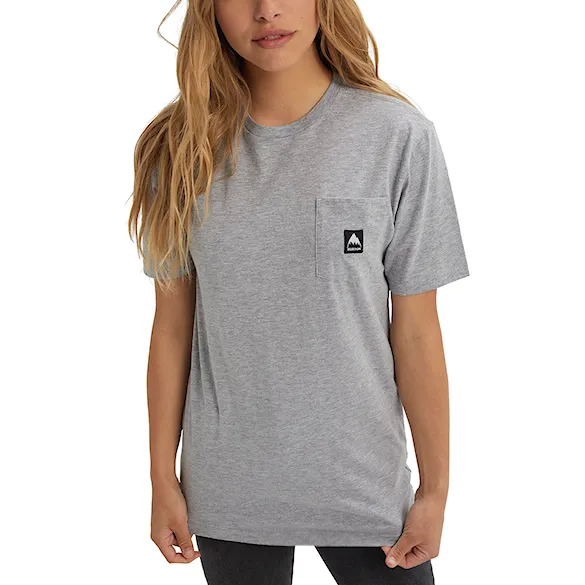 Tričko Burton Colfax SS grey heather 2024 - 6