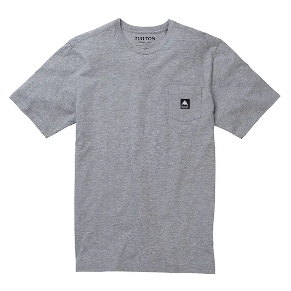 Tričko Burton Colfax SS grey heather 2024 - 8