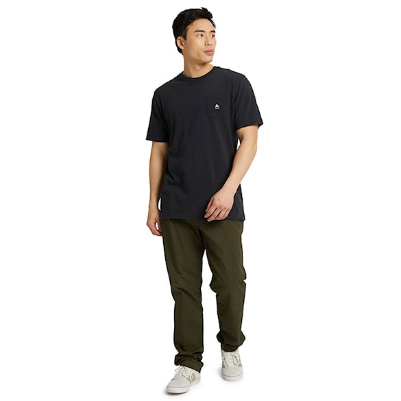 T-shirt Burton Colfax SS true black 2024 - 4