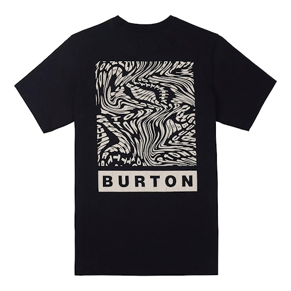 Tričko Burton Dejaview SS true black 2025 - 1