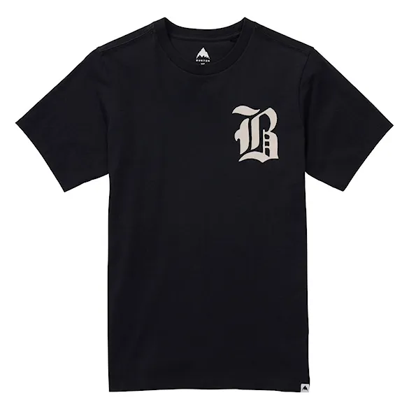 Tričko Burton Hesston SS true black 2026 - 2