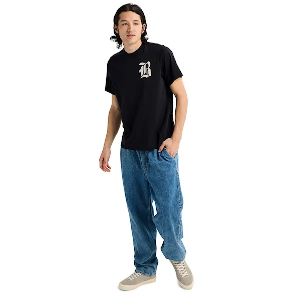 Tričko Burton Hesston SS true black 2026 - 6